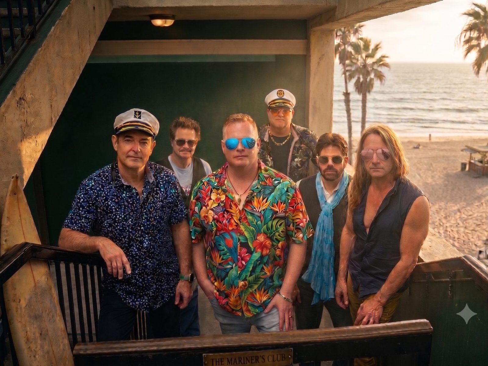 The Yacht Rock Show performing live